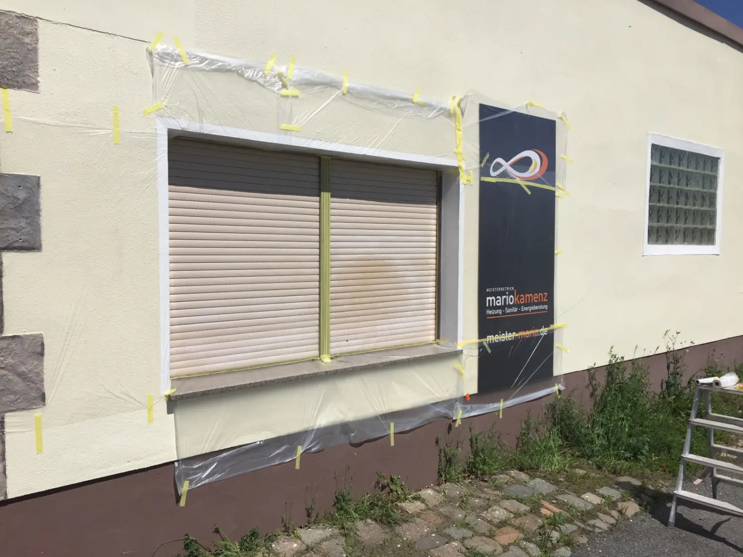 Komplettlackierungen vor Ort durch Azur Oberflächen GmbH